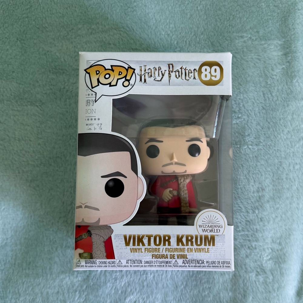 Funko Pop Harry Potter Viktor Krum Red and Black Figure